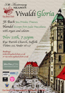 Vivaldi Gloria Nov 11th