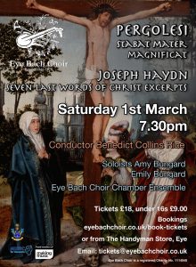Eye Bach Choir concert Mar 1st 2025